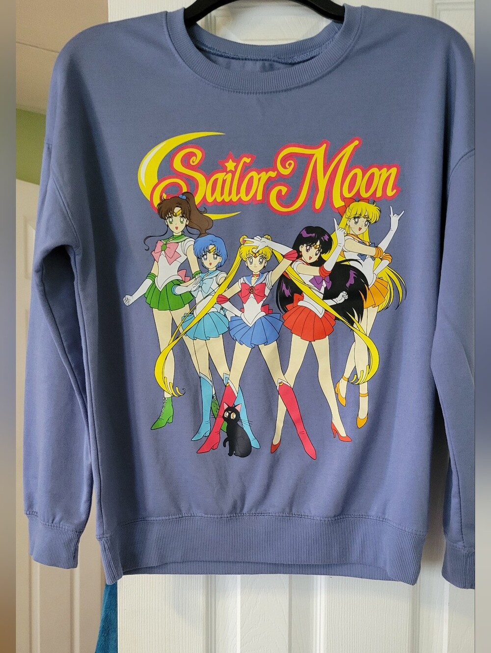 Sailor Moon Graphic Lavender Women's Shirt